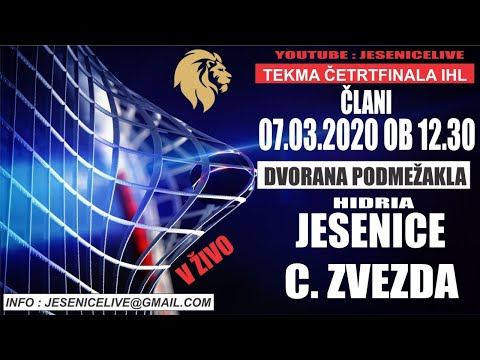 IHL ČLANI  HD HIDRIA JESENICE - C. ZVEZDA