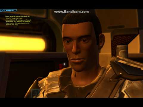 Swtor - Jedi Consular - Lieutenant Iresso cz. 12 and 13 - ship