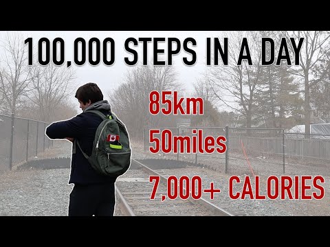 I Tried Walking 100,000 Steps in A Day, Here's What Happened