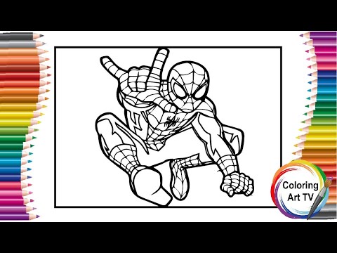 Spider Man coloring pages _The Amazing Spider Man Coloring Pages #47