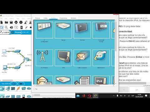 Práctica 7.3.2.6 Packet Tracer.