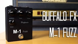 Video thumbnail for Buffalo FX - M-1 Fuzz Pedal Demo by HarryAndAGuitar