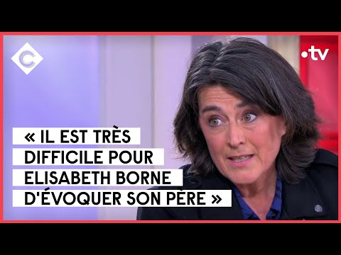 Élisabeth Borne : ses secrets, son père, son exigence - Bérengère Bonte - C à Vous - 28/04/2023