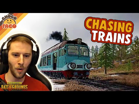 chocoTaco and Boom are Chasing Trains - PUBG Duos Gameplay