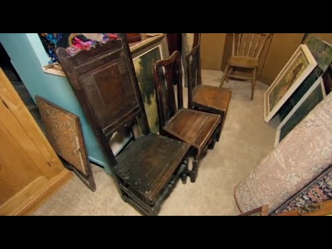 18th Century Oak Chairs in North Wales - Salvage Hunters 1210