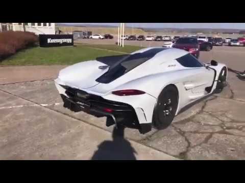 Koenigsegg Jesko Absolut Outside Spotted