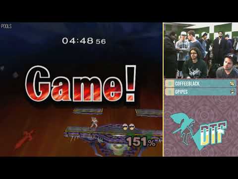 Down to Fair - Coffeeblack (Captain Falcon) vs G Pipes (Marth) - Pools