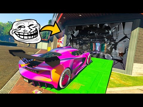 LA CARRERA TROLL MAS BRUTAL DE GTA 5 ONLINE