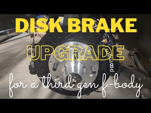 Third Gen Brake Upgrade