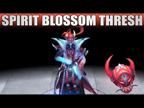 Spirit Blossom Thresh Pearl Chroma - League Of Legends