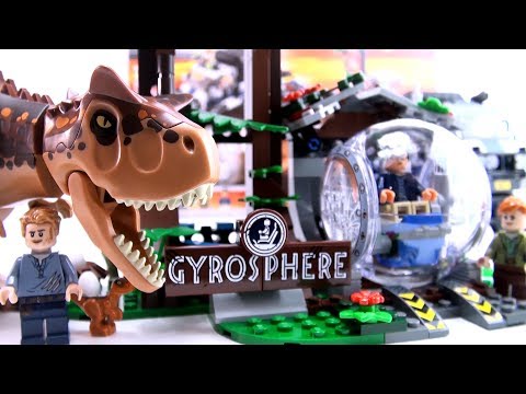 Jurassic World Lego Carnotaurus Gyrosphere Escape 75929 - Lego Fallen Kingdom Dinosaur Part 2
