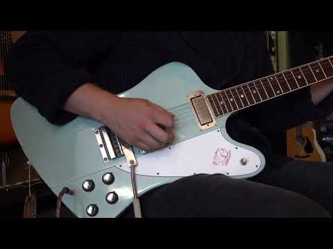 2011 Gibson Custom Shop '63 Firebird III Frost Blue w/HSC image 20