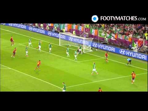 Spain vs Ireland HD 4-0 euro 2012 footymatches.com