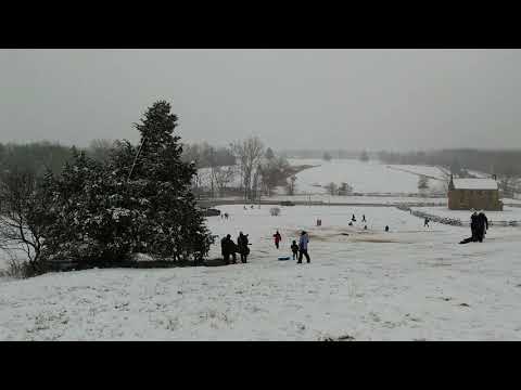 Manassas Battlefields Park, Virginia, USA.