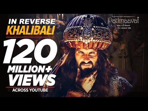 Padmaavat: Khalibali  - Song In Reverse - Reverse World