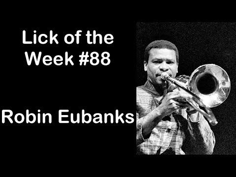 Lick of the Week #88 (Robin Eubanks ii V I Lick)