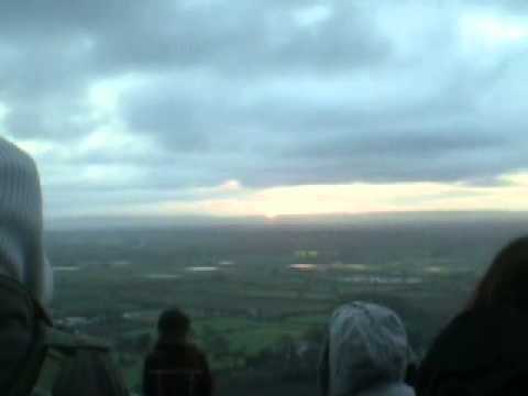 Winter Solstice 21-12-12 Glastonbury Tor Sunrise