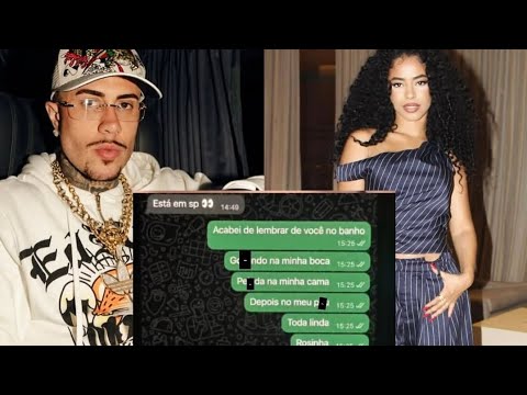 Lorena Maria, MC Daniel's ex-girlfriend, exposes the singer's betrayal and deceit on the internet.