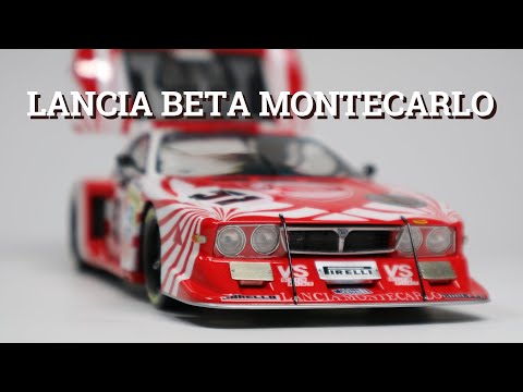 LANCIA BETA MONTECARLO 1980 #51 / ESCI KIT 1/24 Scale model