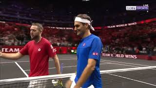 Federer's FINAL point in professional tennis career | Laver Cup 2022 Moments