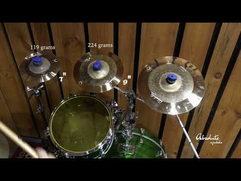 7" Absolute Cymbals Custom Splash - 119 grams (Made in Turkey)