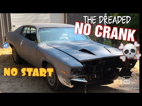 1960s-1970s Mopar, dodge, Chrysler, Plymouth, Jeep. NO CRANK, NO START. My Dodge won't turn OVER!!!!