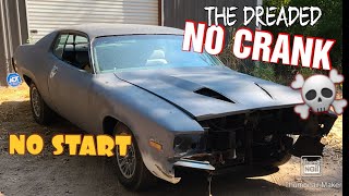 1960s-1970s Mopar, dodge, Chrysler, Plymouth, Jeep. NO CRANK, NO START. My Dodge won't turn OVER!!!!