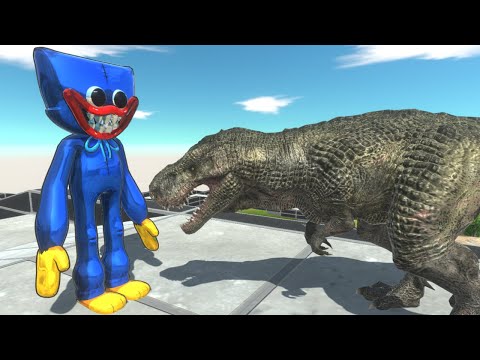 Poppy Playtime Huggy Wuggy Death Run - Animal Revolt Battle Simulator