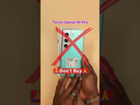 Tecno Camon 40 Pro Buy or Not❌️ #mobile #technocamon40pro #shorts