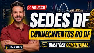 Concurso SEDES DF | Resumão de Conhecimentos do Distrito Federal: Questões Comentadas para Gabaritar