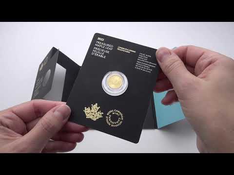 Zlatá mince Maple Leaf Gratulace 1/10 oz BU 2022