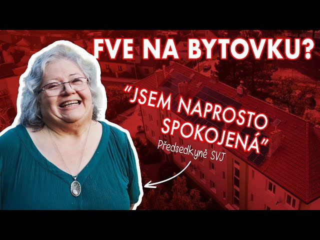 Jak slunce šetří energii na bytovce v Kutné Hoře