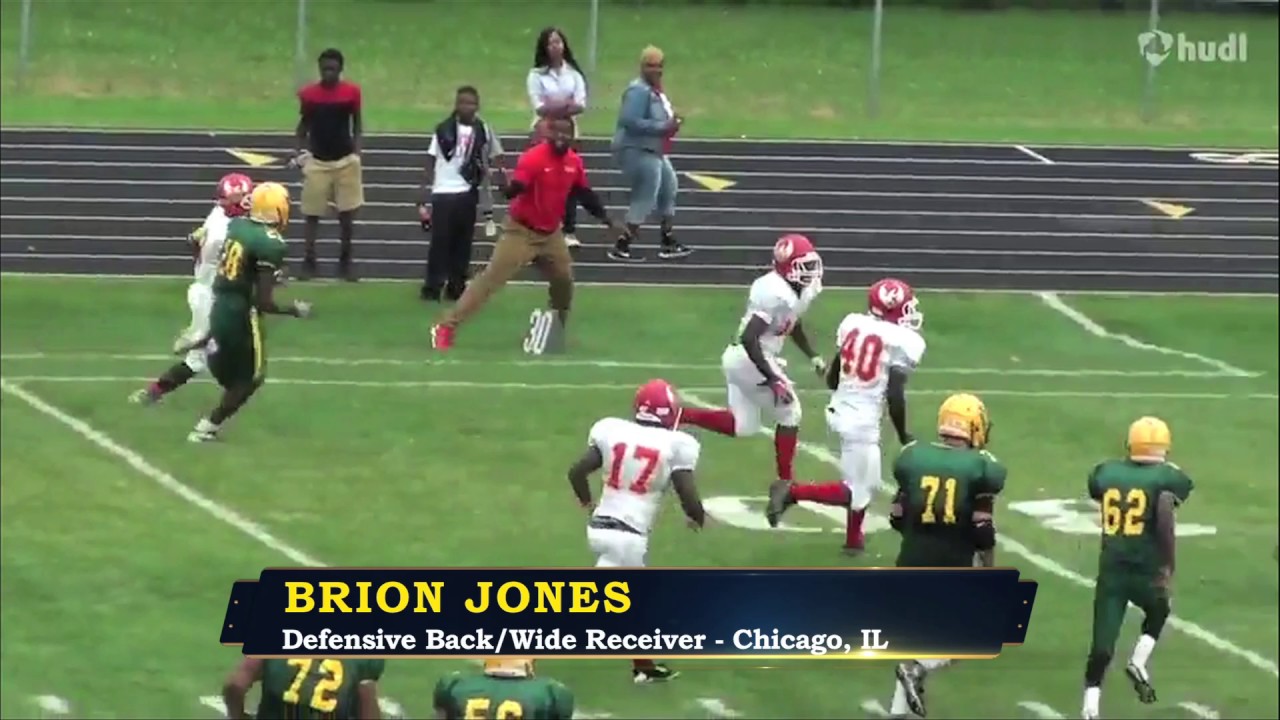 Brion Jones - North Lawndale College Prep Cornerback - Highlights
