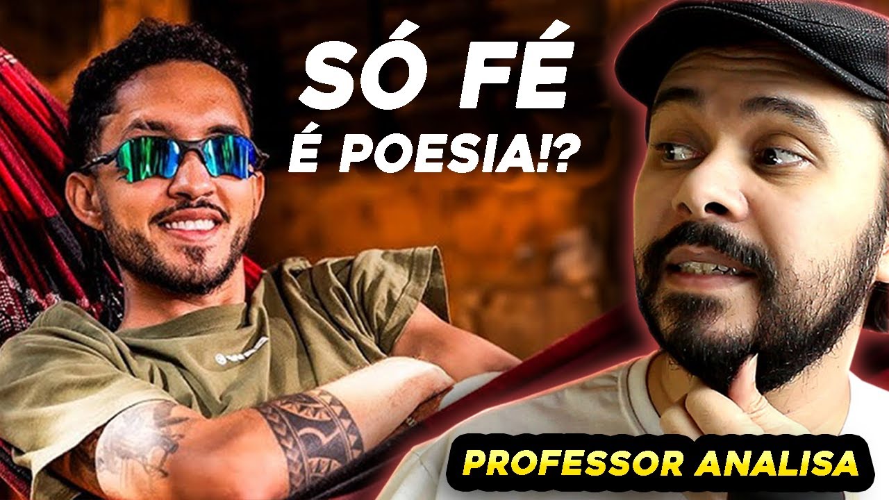 Professor de Português analisa a letra da música SÓ FÉ, do GRELO