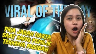 VIRAL OF THE DAY: Pria Menjarah Power Bank saat Pemiliknya Kena Musibah
