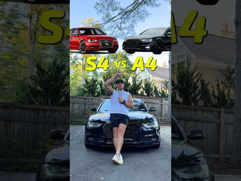 Audi A4 vs S4 - which one is the better buy? Let’s find out 🏎️💨