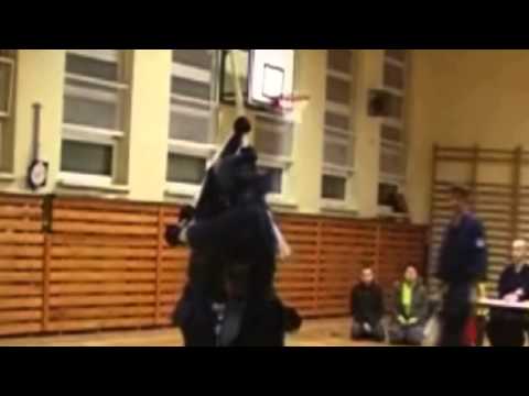 Warsaw Kendo League 2013 - March - Final - Bosak (aka) vs. Lipiński (shiro)