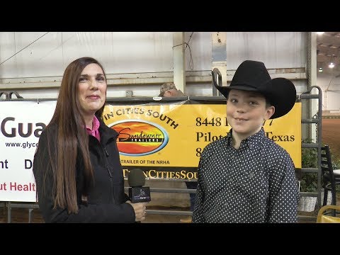 2018 NRHA Futurity – Colt Mitchell – 10 & Under Short Stirrup