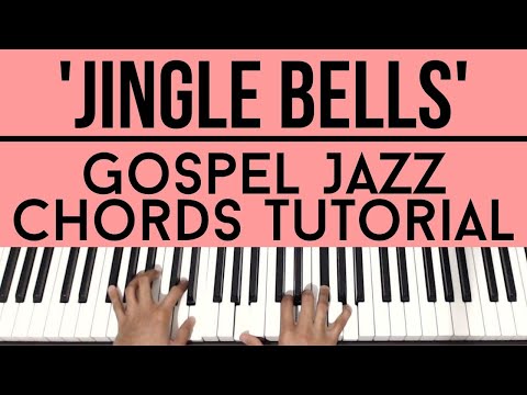Jingle Bells | Gospel Jazz Chords | Piano Tutorial