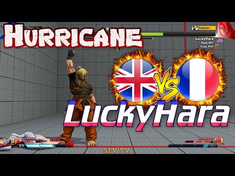 Hurricane (UK) vs LuckyHara (France) SFV CE スト5 CE 스파5