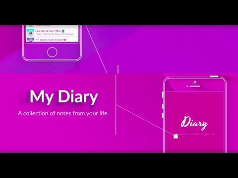 Diary with lock video