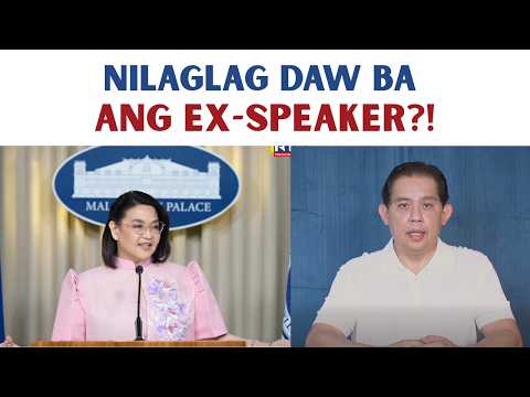 NILAGLAG DAW BA ANG EX-SPEAKER?!