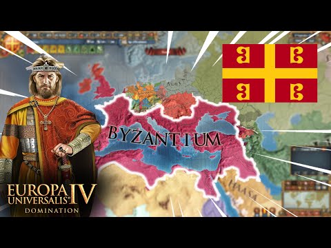 Winning as BYZANTIUM in EU4 1.35