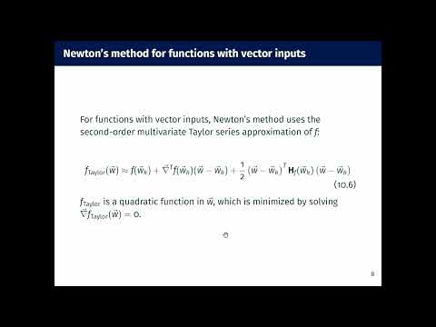 Lecture 12: Newton's method