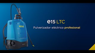 Matabi e15 LTC - Pulverizador eléctrico profesional🌿🔋