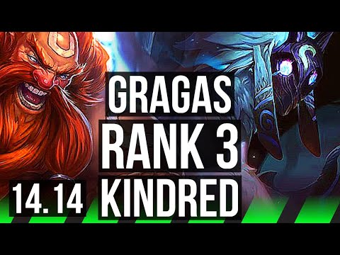 GRAGAS vs KINDRED (JGL) | Rank 3, 6/3/11 | BR Challenger | 14.14
