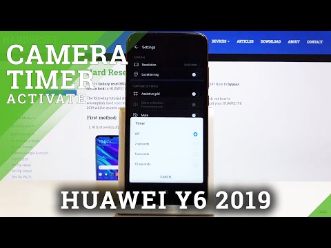 How to Activate Camera Timer on HUAWEI Y6 2019 – Adjust Photo Delay