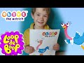 Olive Coloring Video Olive The Ostrich Arts And Crafts LittleZooTV