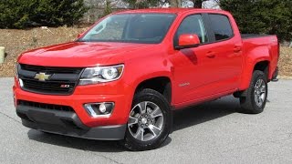 2015 Chevrolet Colorado Z71 Start Up, Road Test, and In Depth Review