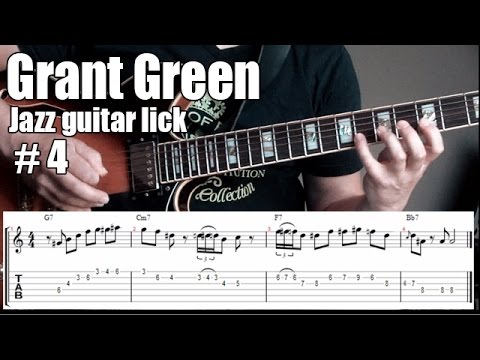 Grant Green jazz guitar lesson | Diminished 7th arpeggio & harmonic minor scale